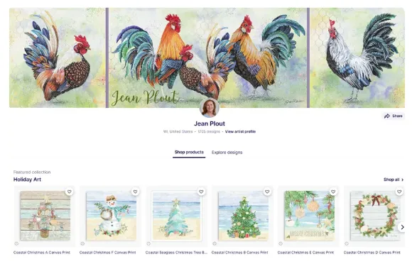 【26-cv-625、656】Jean Ann Plout作为高频维权主体，其31张核心版权图覆盖品类广，侵权卖家极易“踩雷”，切勿抱有侥幸心理。