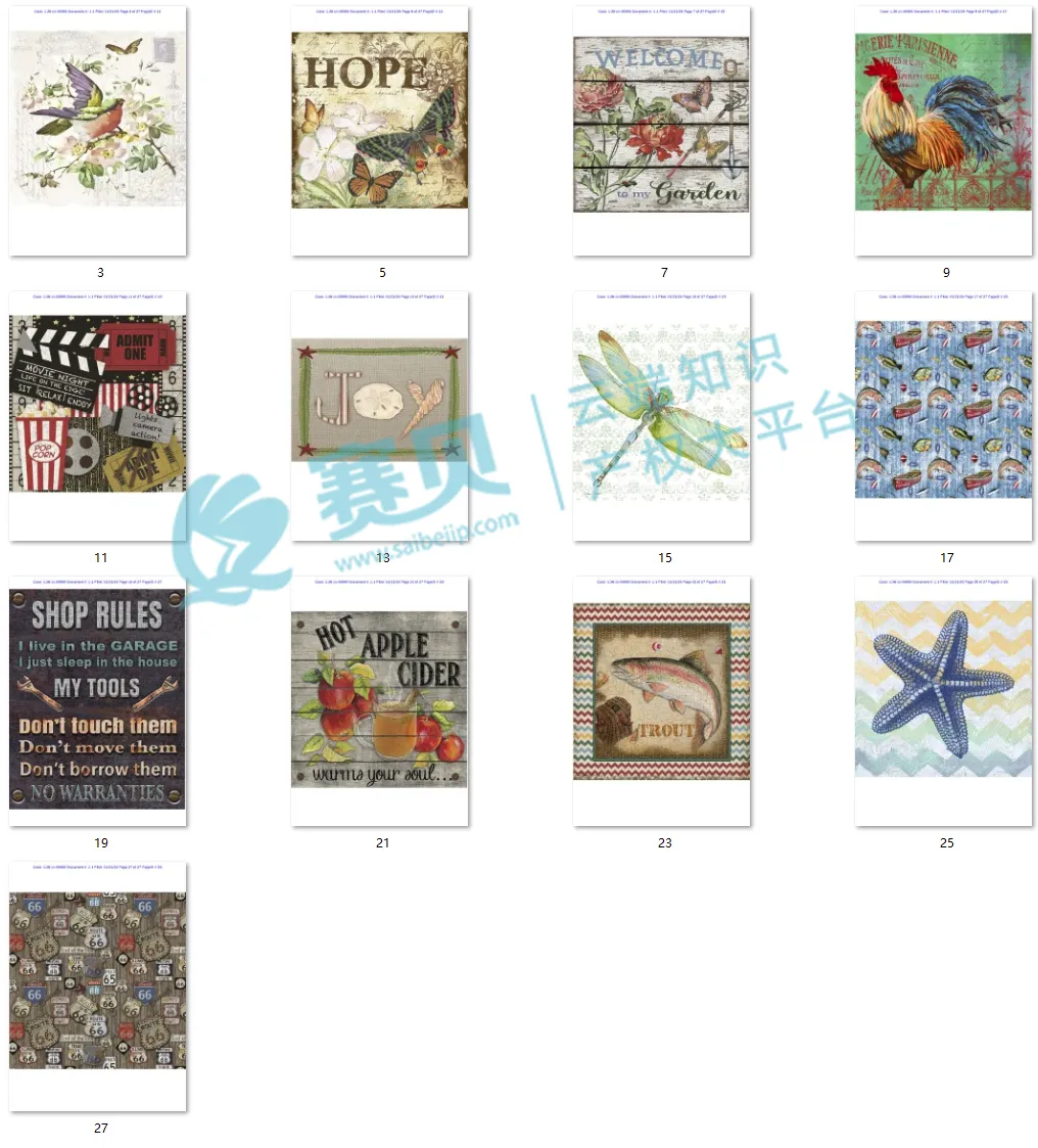 【26-cv-625、656】Jean Ann Plout作为高频维权主体，其31张核心版权图覆盖品类广，侵权卖家极易“踩雷”，切勿抱有侥幸心理。