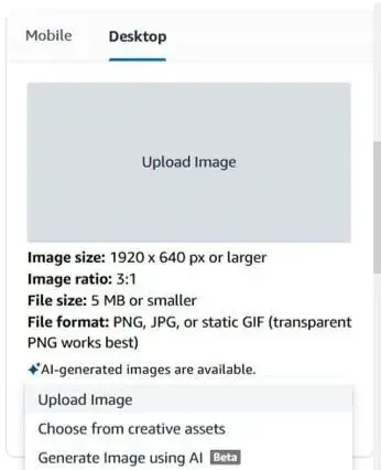 AI 图像生成工具选项