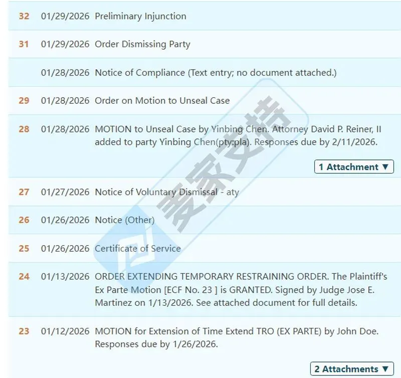 5-cv-25262,热销煎锅保护罩隐匿维权,暗藏杀机!涉案账户资金已被TRO冻结!"