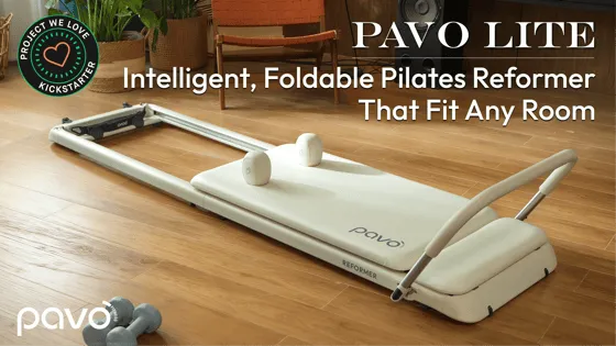 Pavo | Intelligent, Foldable Pilates Reformer For Any home by pavofitness —  Kickstarter
