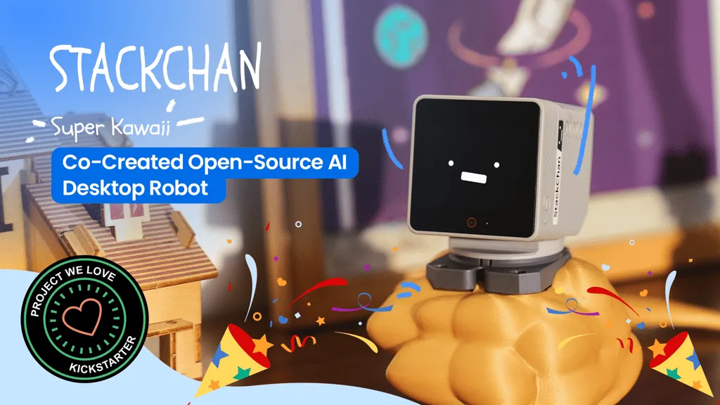 StackChan: Kawaii Co-Created Open-Source AI Desktop Robot by M5Stack —  Kickstarter