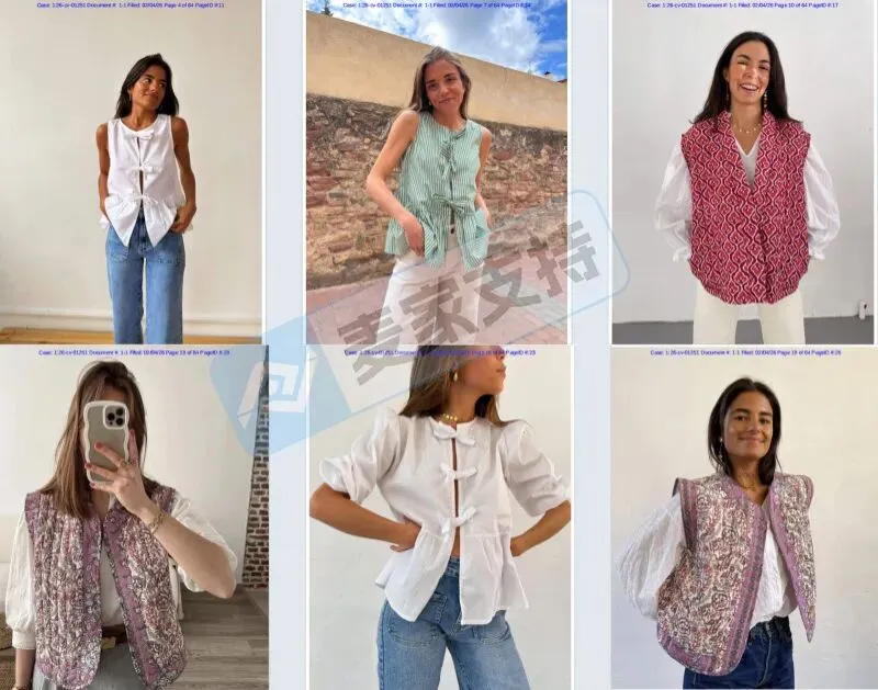 6-cv-01251,西班牙服饰品牌通过keith律所发起版权维权,222店被列入被告名单!"