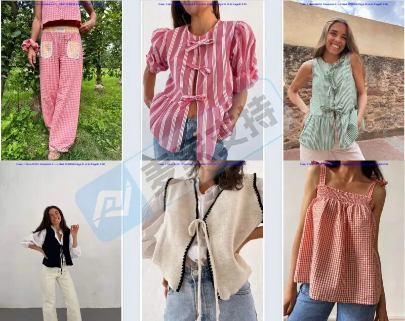 6-cv-01251,西班牙服饰品牌通过keith律所发起版权维权,222店被列入被告名单!"