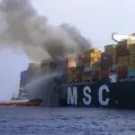 突发！MSC一集装箱船爆炸起火！