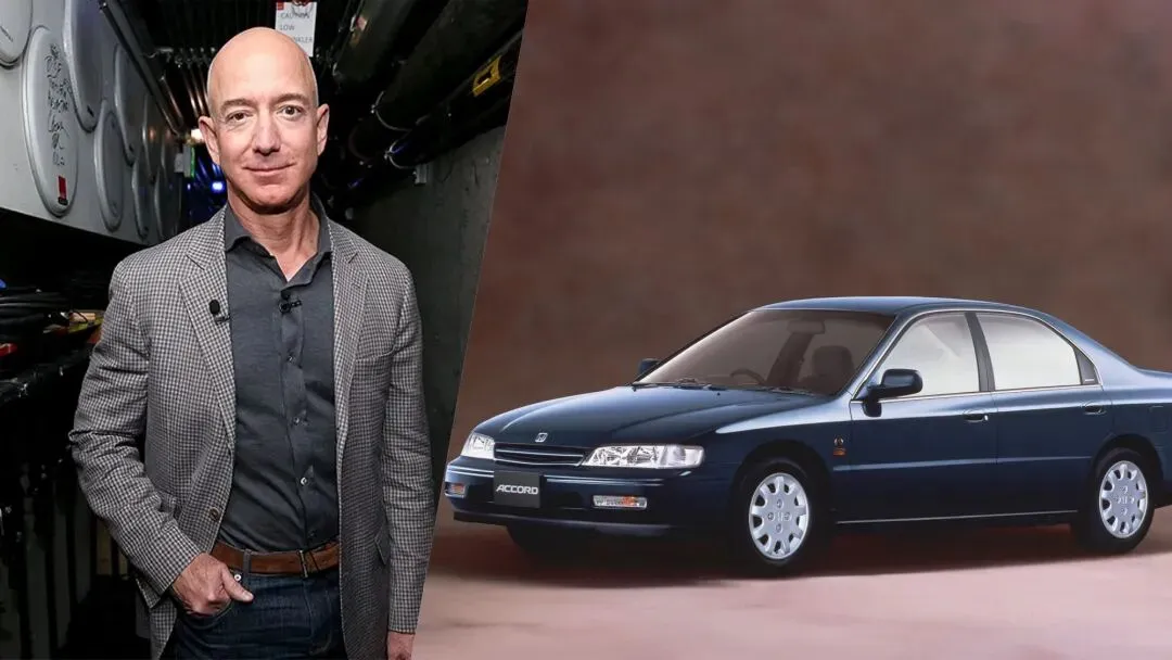 Amazon貝佐斯還留著25年老本田億萬富翁車友人人都有機會當| 地球 ...