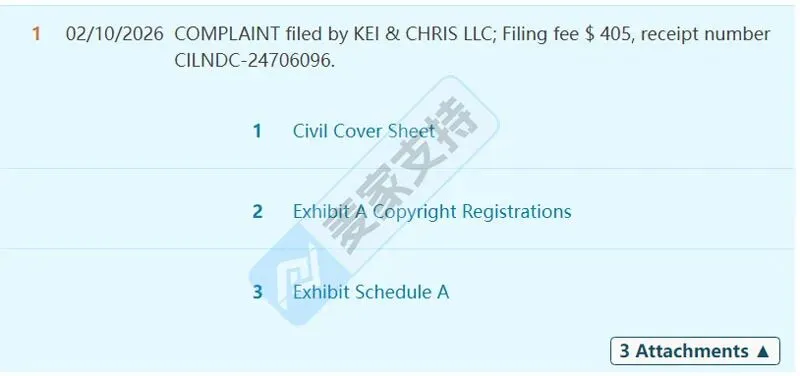 6-cv-01496,彩色书发卡版权卷土重来，50个亚马逊店面临TRO冻结风险！"