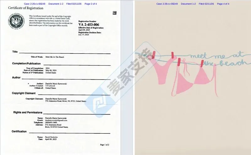 6-cv-00249,keith律所新案来袭,38个跨境店铺被诉,TRO冻结风险需警惕!"