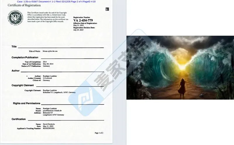 Ruediger Lauktien版权&Girls Gone Skiing商标双双维权，当心TRO冻结风险