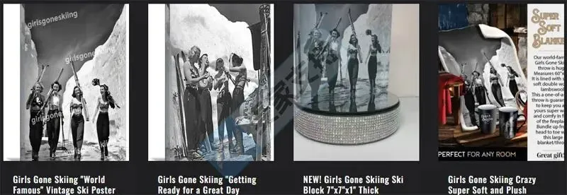 Ruediger Lauktien版权&Girls Gone Skiing商标双双维权,当心TRO冻结风险