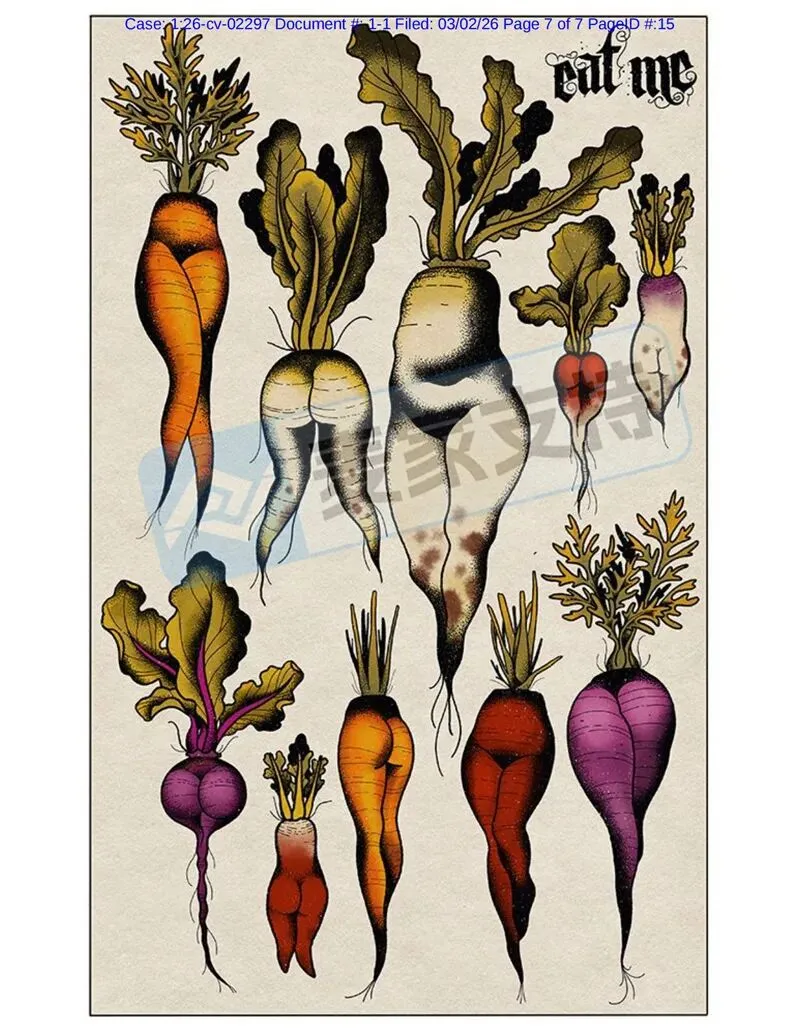 6-cv-02297，性感植物版权跨境维权，你的店铺是否有TRO冻结风险？"