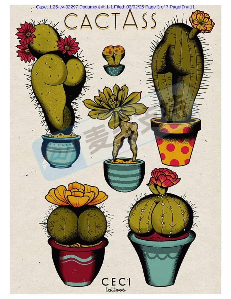 6-cv-02297，性感植物版权跨境维权，你的店铺是否有TRO冻结风险？"