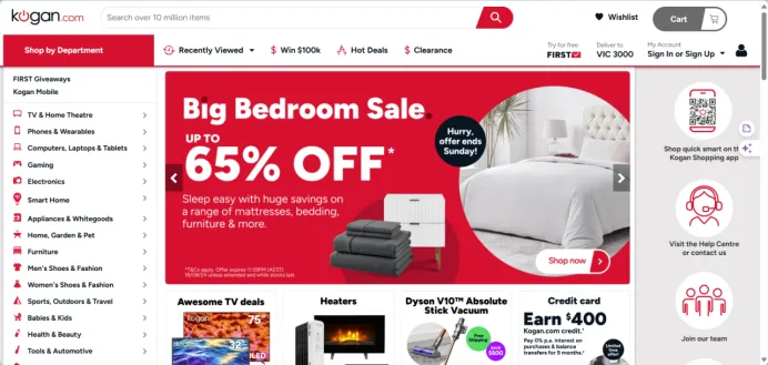 Kogan-澳大利亚电商平台 | 零壹电商