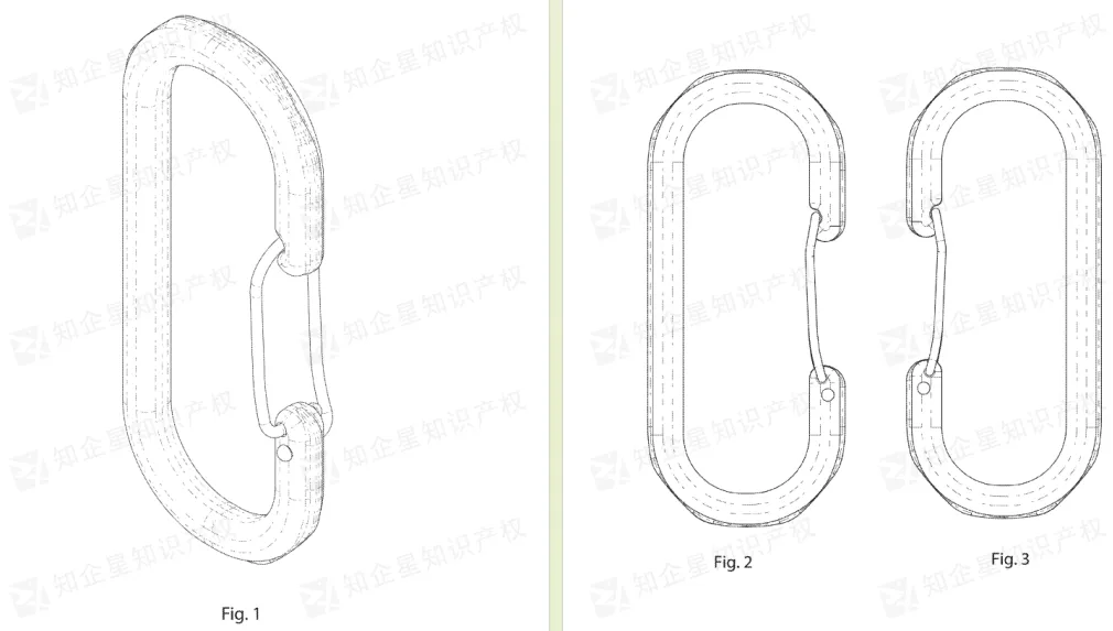 十款，登山扣/钥匙扣--美国专利侵权预警
