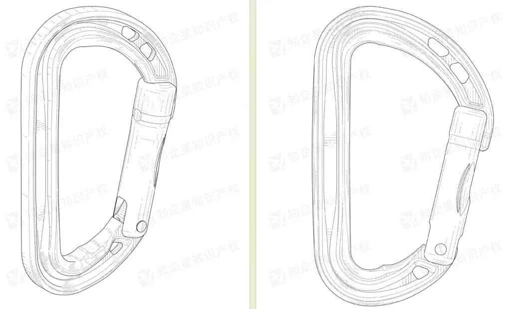 十款，登山扣/钥匙扣--美国专利侵权预警