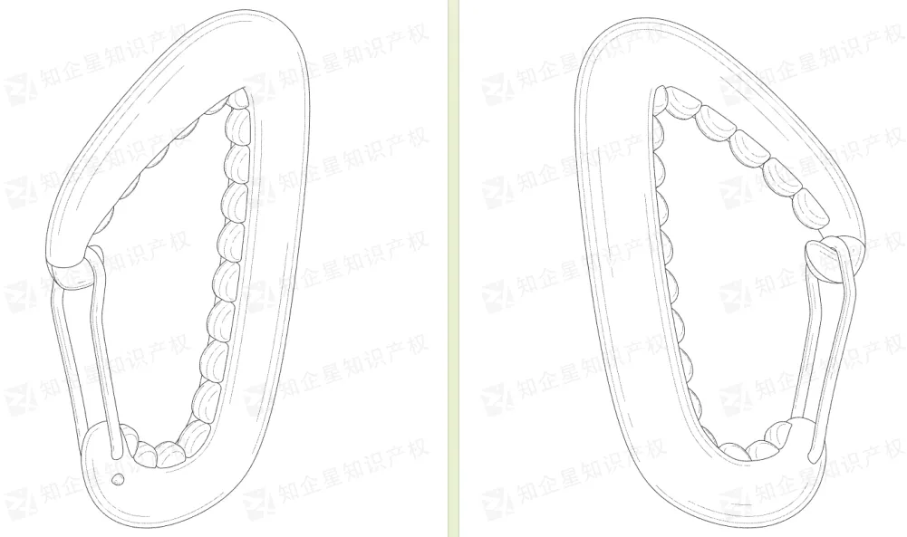 十款，登山扣/钥匙扣--美国专利侵权预警