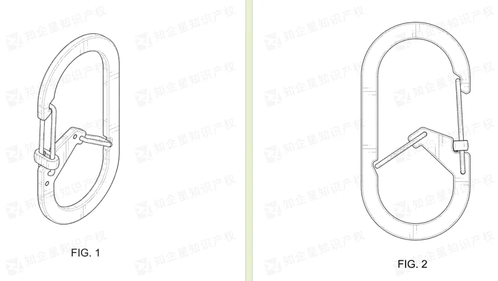 十款，登山扣/钥匙扣--美国专利侵权预警