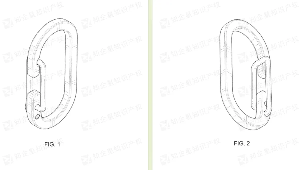 十款，登山扣/钥匙扣--美国专利侵权预警