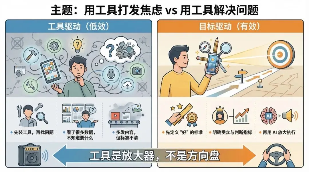 工具驱动和目标驱动的区别
