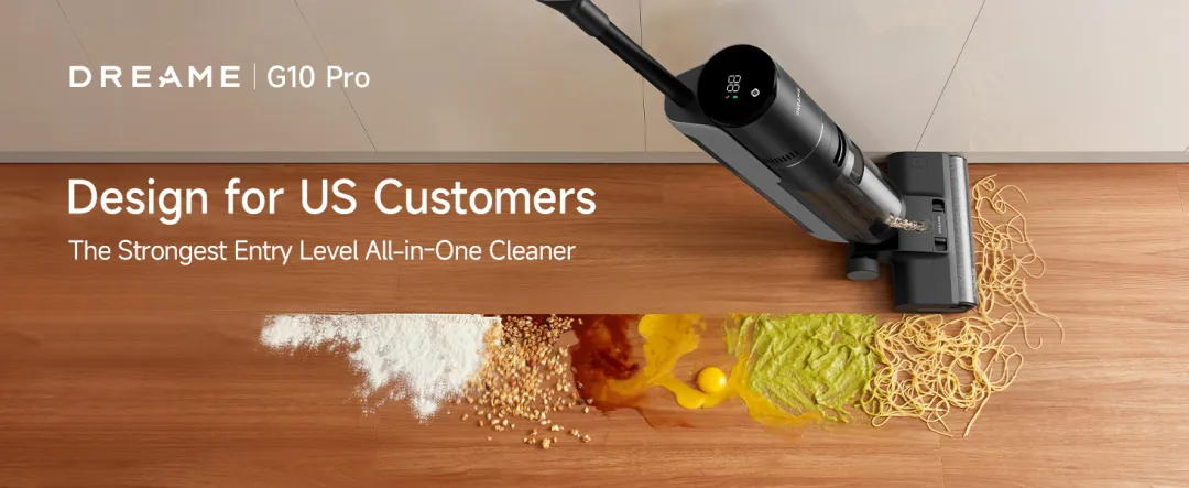 dreame G10 Pro wet dry vacuum cleaner