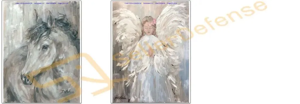 速查！Keith五案齐发横扫数百店铺，多张版权画被告名单流出（附高危图案）！