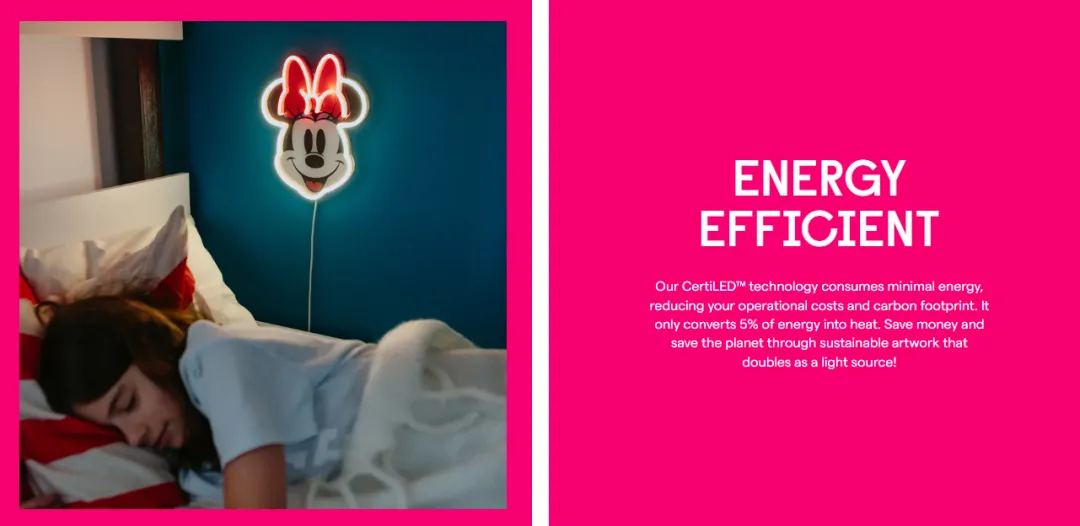 独立站优秀案例分析：霓虹灯品牌如何打造高溢价视觉体验？