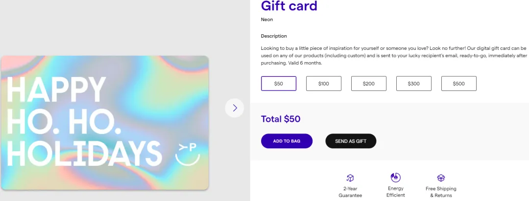 独立站优秀案例分析：霓虹灯品牌如何打造高溢价视觉体验？