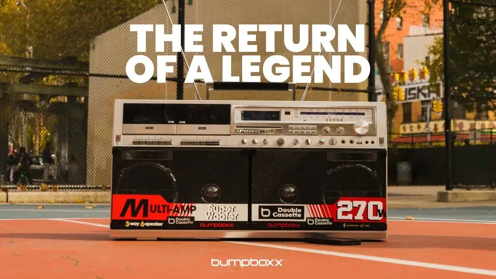 BB-777: The Iconic Boombox, Perfectly Recreated by Bumpboxx — Kickstarter
