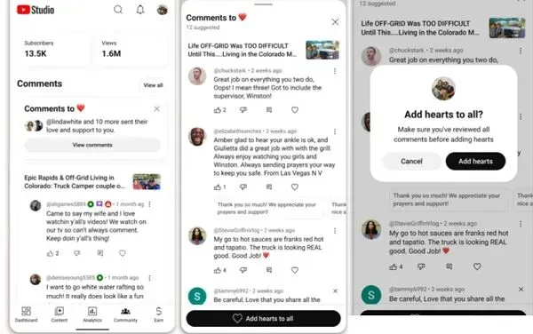 YouTube 评论值得关注