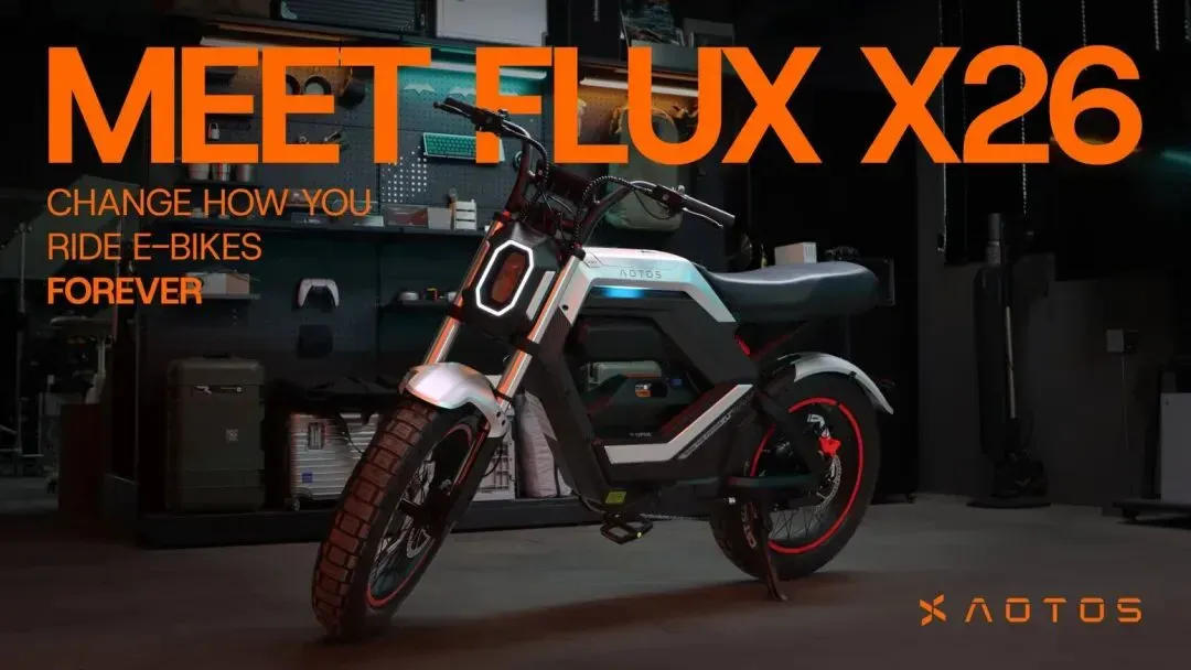 AOTOS Flux X26: A New Class of Electric Machine by AOTOS — Kickstarter