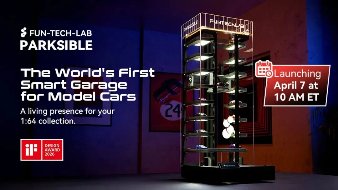 Parksible: The World's First Smart Garage for Model Cars by Fun-Tech-Lab —  Kickstarter