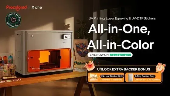 Procolored X one: UV Printing, Engrave, Sticker - All in One by Procolored  — Kickstarter
