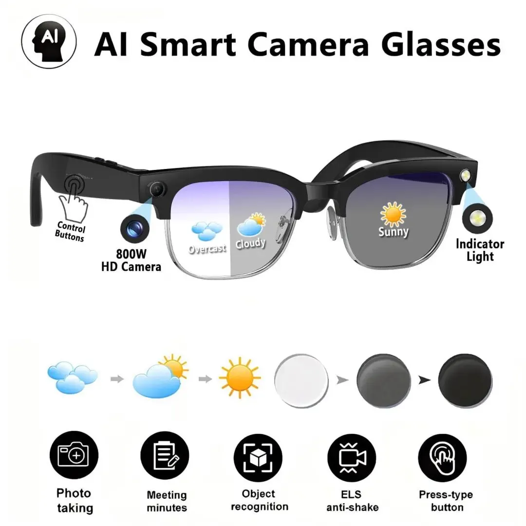 Explore Video Camera Sunglasses in Multiple Colors and Styles