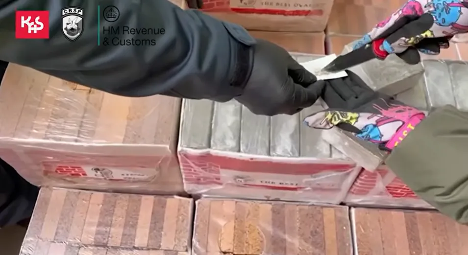 4个集装箱查出超1吨海洛因！欧洲查验或再升级