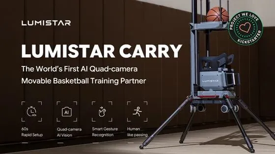 LUMISTAR CARRY: The First AI Quad-camera Basketball Training by Lumistar —  Kickstarter