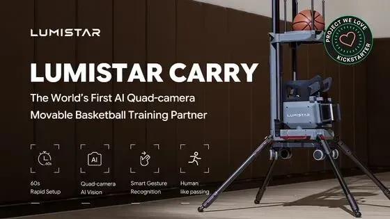 LUMISTAR CARRY: The First AI Quad-camera Basketball Training by Lumistar —  Kickstarter