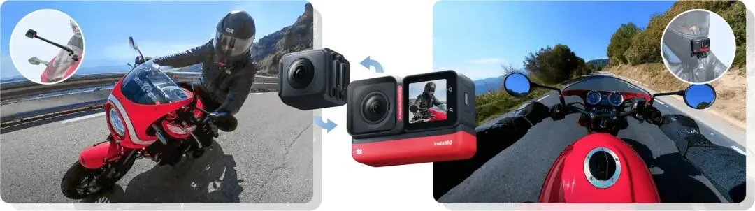 Best Action Camera for Motorcycling - Insta360 Store