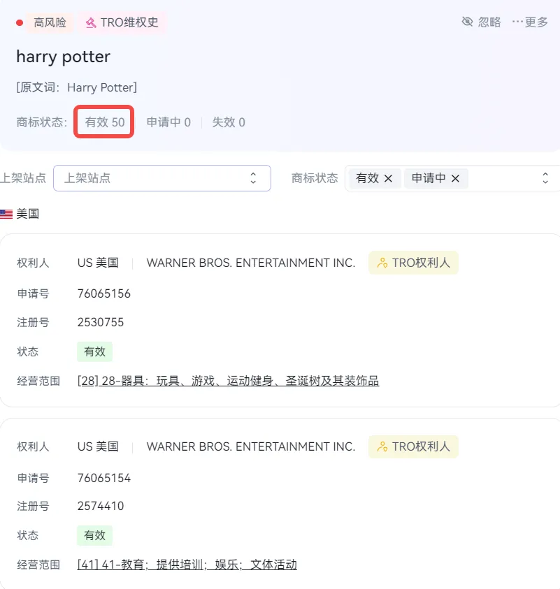 TRO资讯|你以为躲开剧名就安全了?它的咒语、学园徽章都有商标!