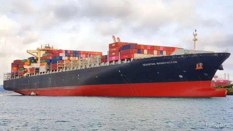 Seaspan Benefactor 集装箱船 来源:VesselFinder