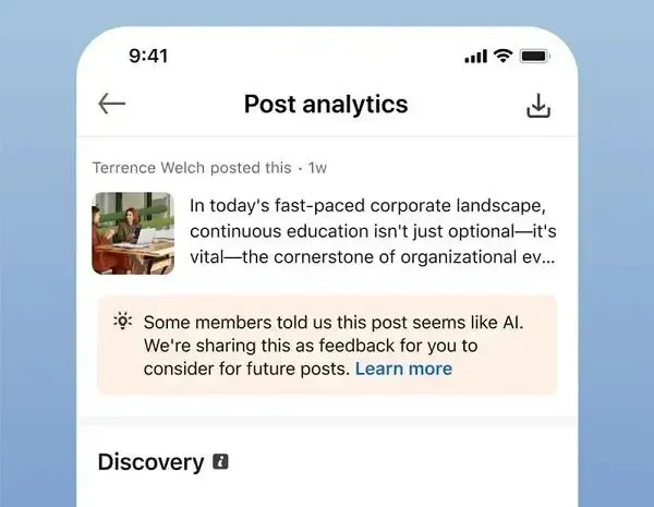 LinkedIn 看起来像人工智能垃圾