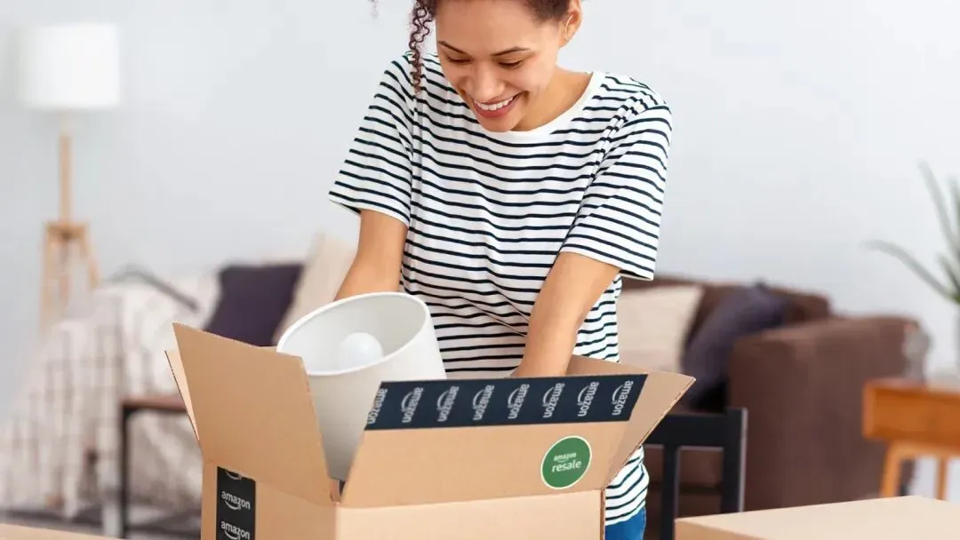Amazon Resale退货商品开箱场景