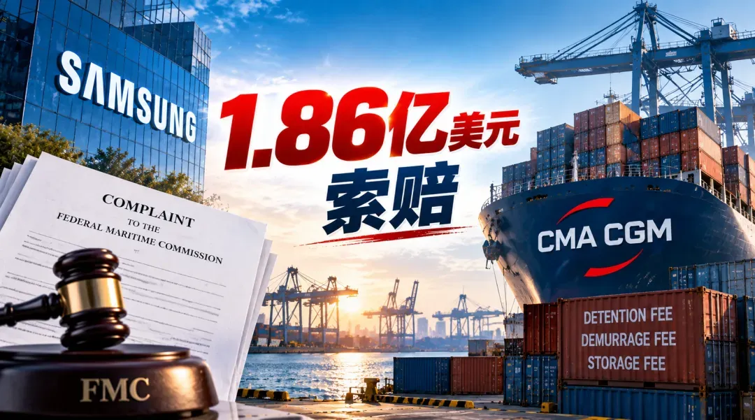 大货主索赔1.86亿美元！航运巨头被指不正当收取12.1万笔滞箱滞期费