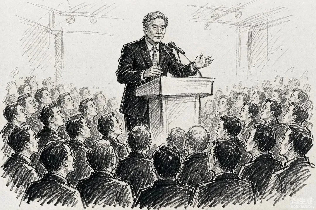 高长春在行业大会讲台