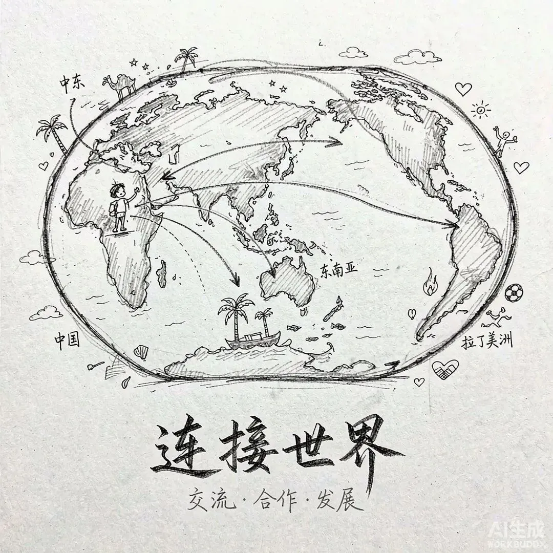 全球多极出海格局示意