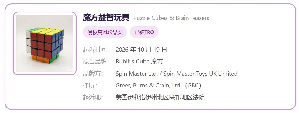 TRO资讯｜配色一致就侵权！600 家店铺栽在同一个形状上，卖家速查！