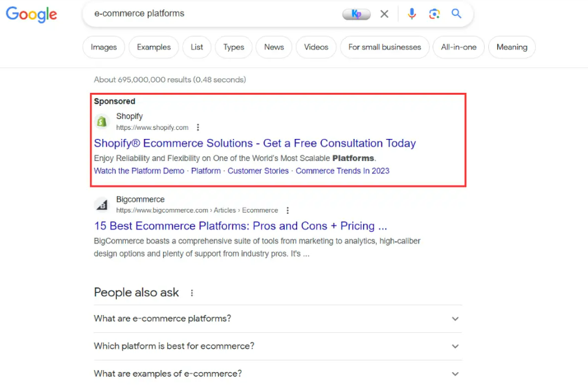 Google 搜寻广告(Google 关键字广告)