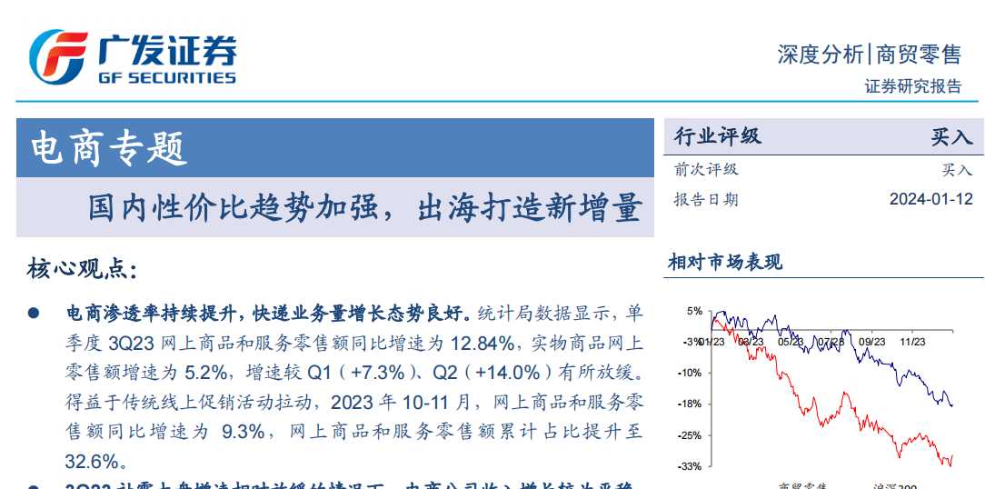 《商贸零售行业电商专题：国内性价比趋势加强，出海打造新增量》PDF下载