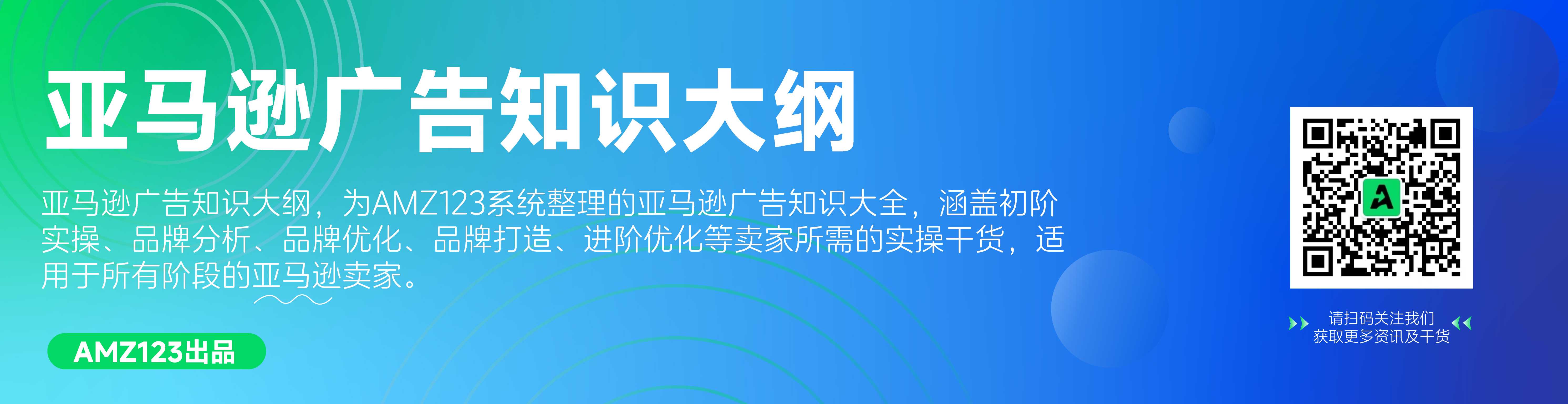 亚马逊广告大纲