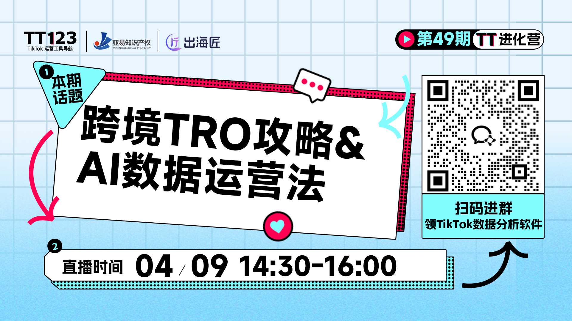 跨境TRO攻略& AI数据运营法直播
