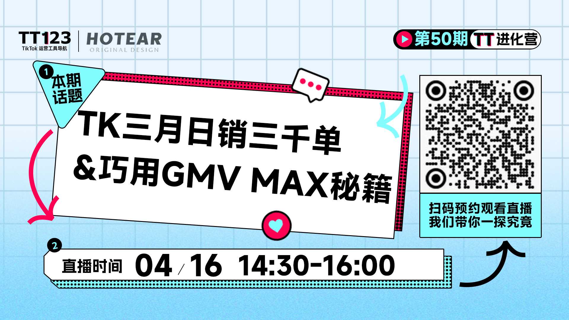 TK三月日销三千单 & 巧用 GMV MAX秘籍直播